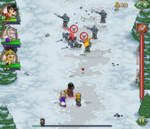 仲間を集めてボスを倒すアクションシューティングゲーム『Band Of Heroes』
