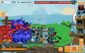 大砲とトラップを使って敵の侵攻を食い止めるシューティングゲーム『Viking Valor』